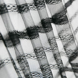 Tissu Dentelle Florale Blanche Bayadère - Ribes y Casals