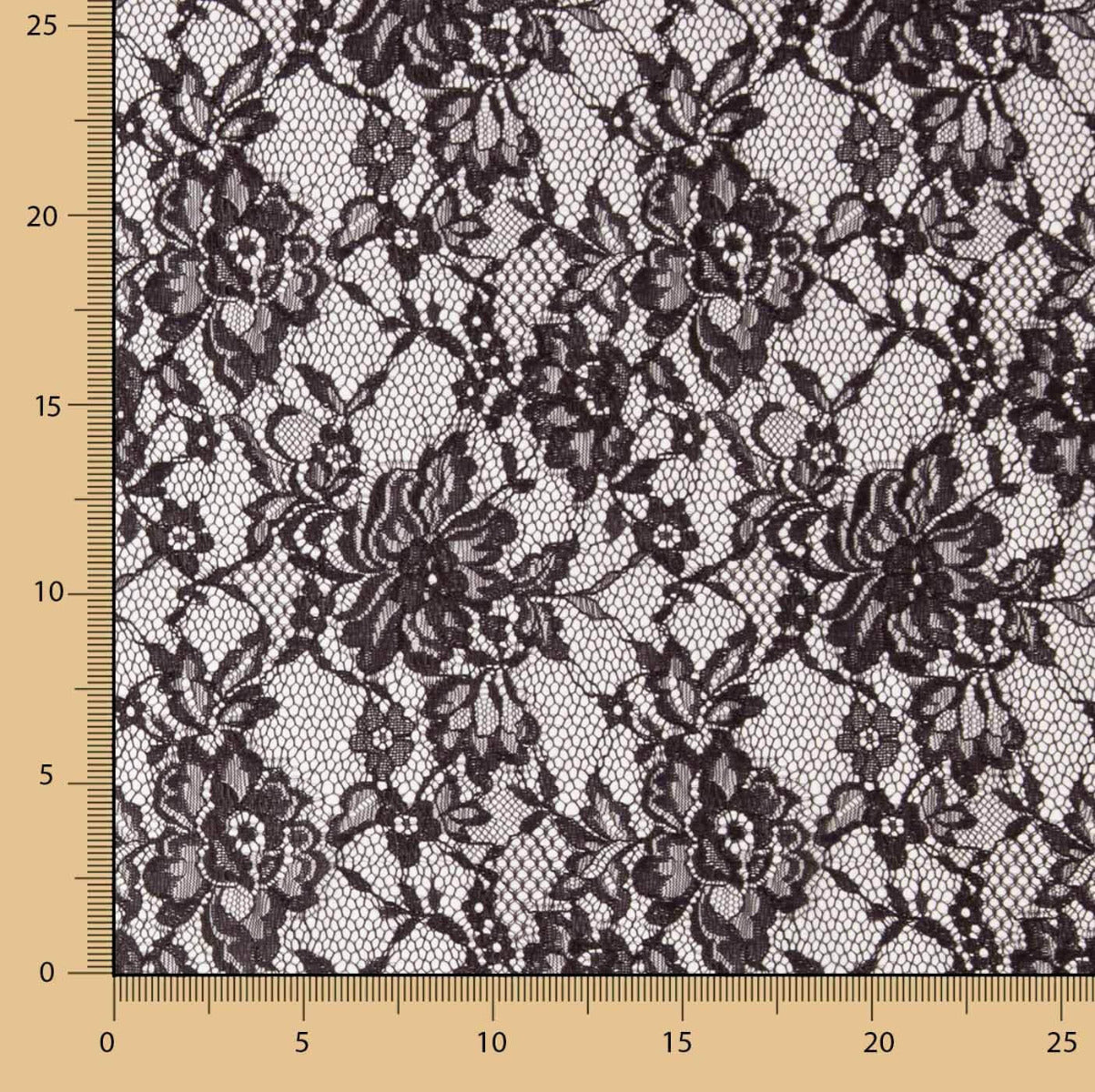 Dentelle Chantilly Chocolat - Ribes y Casals