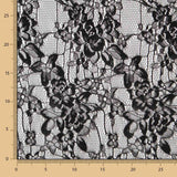 Dentelle Fine Fleurie Noire - Ribes y Casals