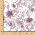 Dentelle Fantaisie Lurex Lilas - Ribes y Casals