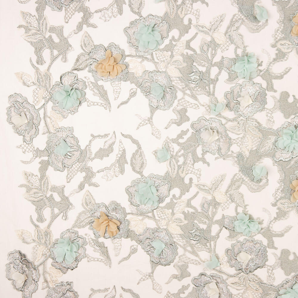 Dentelle Lurex Fantaisie Nude - Ribes y Casals