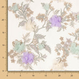 Dentelle Fantaisie Lurex Vert Pâle - Ribes y Casals