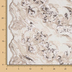 Branches Dentelle Paillette Gris - Ribes y Casals