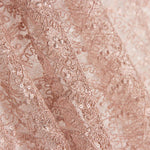 Dentelle Brodée Rose pâle - Ribes y Casals