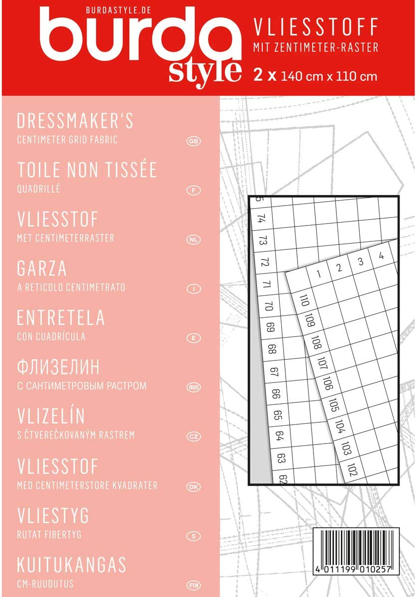 Toile non tissée Quadrillé Burda - Ribes y Casals