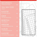 Toile non tissée Quadrillé Burda - Ribes y Casals