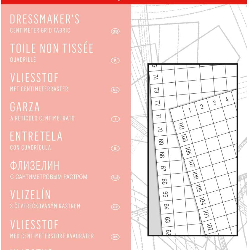 Toile non tissée Quadrillé Burda - Ribes y Casals
