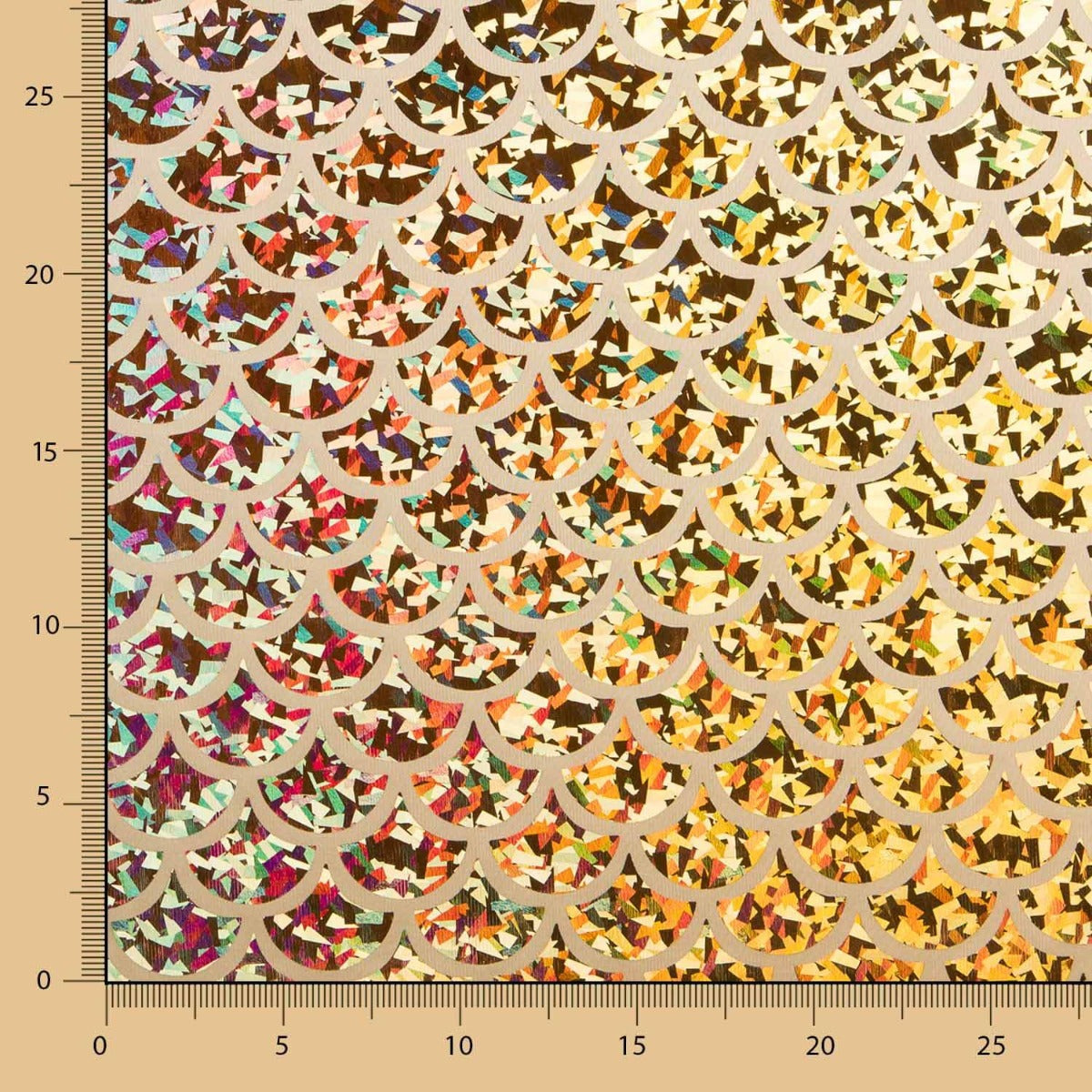 Hologramme Foiled Couleur Or - Ribes y Casals