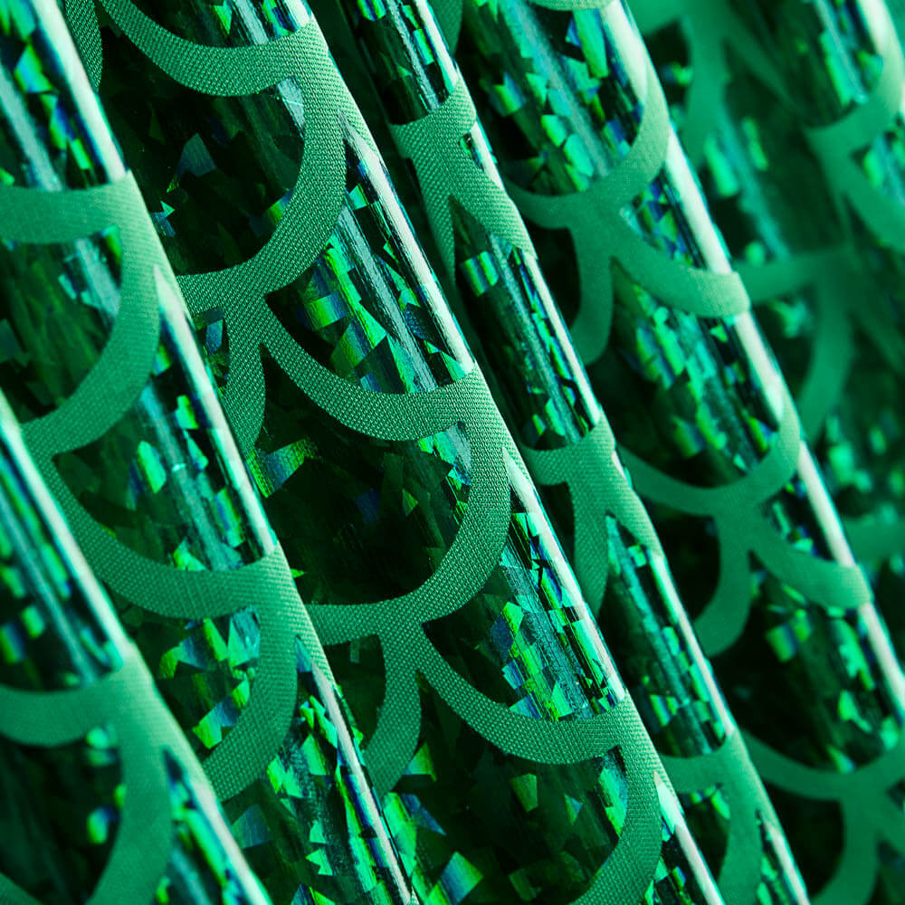 Hologramme Foiled Couleur Vert - Ribes y Casals