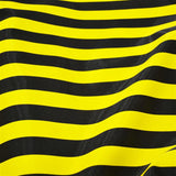 Satin Métallique Jaune Noir - Ribes y Casals