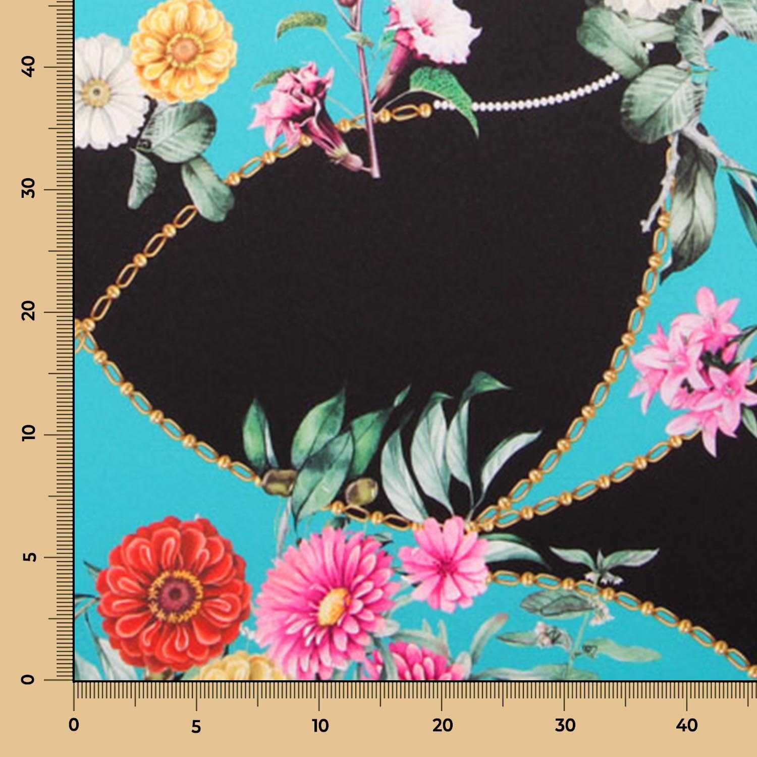 Burlington Stretch Chains Aigue-Marine - Ribes y Casals