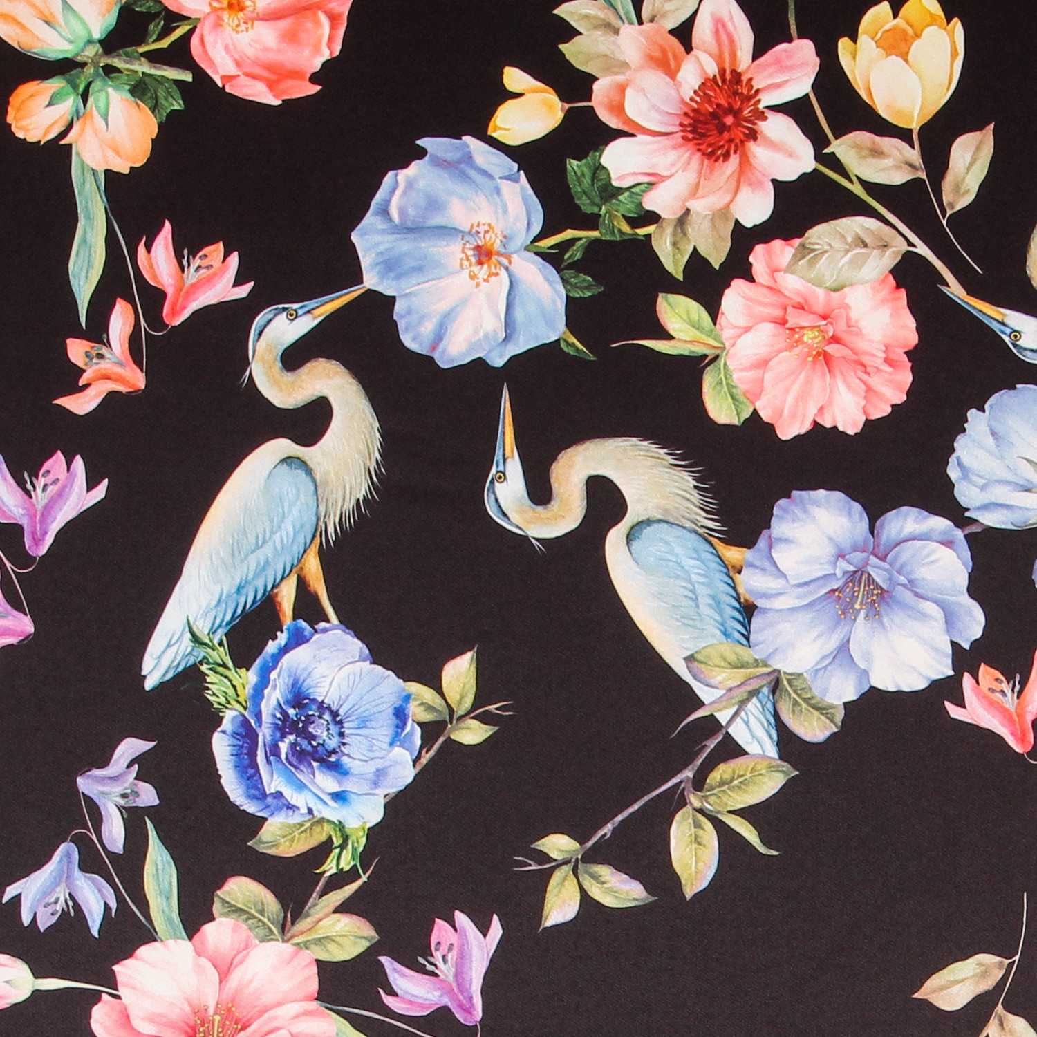 Burlington Stretch Oiseaux Noir - Ribes y Casals