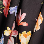 Burlington Stretch Oiseaux Noir - Ribes y Casals