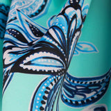 Burlington Stretch Maxi Cahemire Aigue-Marine - Ribes y Casals