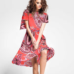 Burlington Stretch Maxi Cahemire Corail - Ribes y Casals