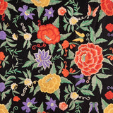 Fama Strecht Brodé Manille Noir - Ribes y Casals