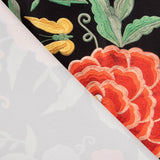 Fama Strecht Brodé Manille Noir - Ribes y Casals