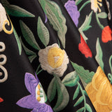 Fama Strecht Brodé Manille Noir - Ribes y Casals