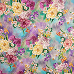 Fame Strecht Cretonne Aquarelle Vert - Ribes y Casals