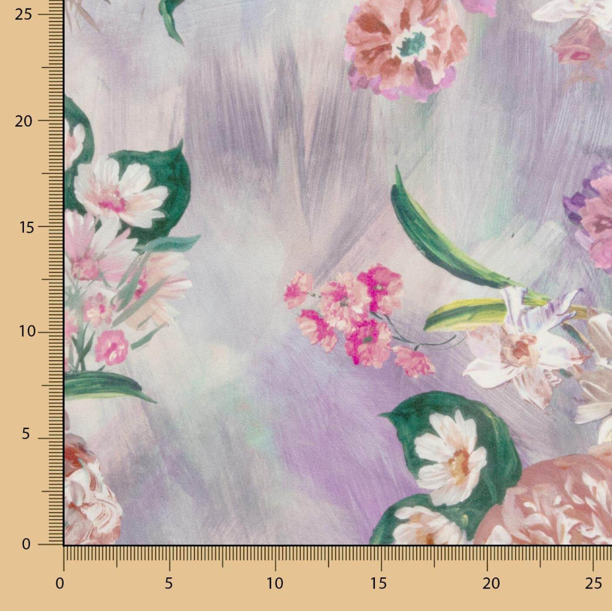 Fame Strecht Cretonne Aquarelle Lilas - Ribes y Casals