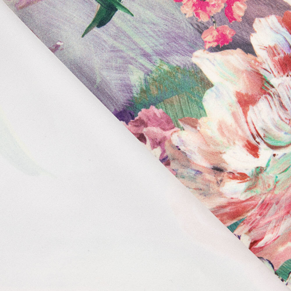 Fame Strecht Cretonne Aquarelle Lilas - Ribes y Casals