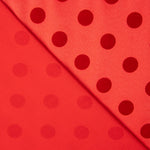 Fama Rouge Floqué Pois Rouge 20mm - Ribes y Casals