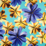 Fama Burlington Maxi Flower Turquoise - Ribes y Casals