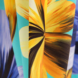 Fama Burlington Maxi Flower Turquoise - Ribes y Casals