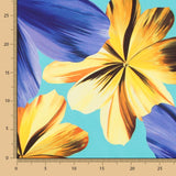 Fama Burlington Maxi Flower Turquoise - Ribes y Casals