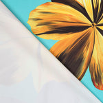 Fama Burlington Maxi Flower Turquoise - Ribes y Casals