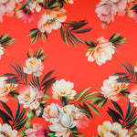 Stretch Fama Fleurs Corail - Ribes y Casals
