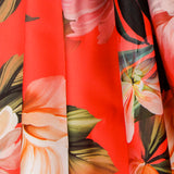 Stretch Fama Fleurs Corail - Ribes y Casals