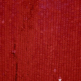 Tissu Fantaisie Paillettes Rouge - Ribes y Casals