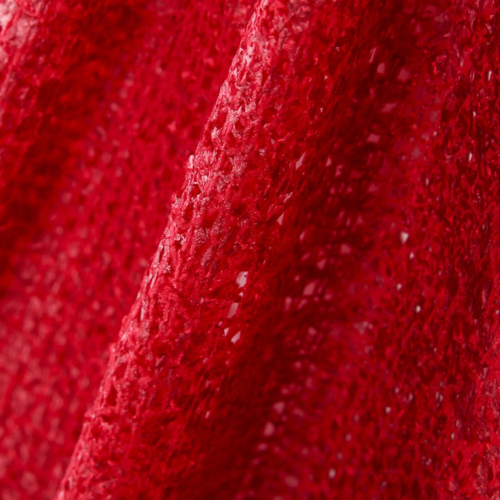 Tissu Macramé Fantaisie Rouge - Ribes y Casals