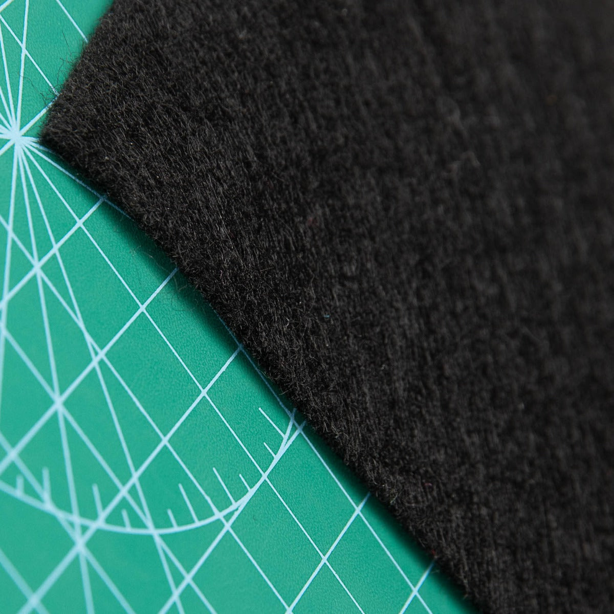 Feutre uni 3 mm noir - Ribes y Casals