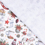 Fieltro Navidad Dibujos Blanco - Ribes y Casals