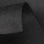 Feutre uni 3 mm noir - Ribes y Casals