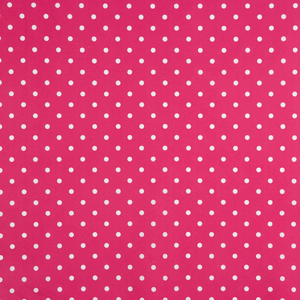 Popeline Imprimée Lunar Flamenca Popeline 7mm Fraise - Ribes y Casals