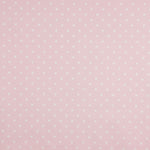 Popeline Imprimée à Pois Flamenca 7mm Rose Clair - Ribes y Casals