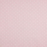 Popeline Imprimée à Pois Flamenca 7mm Rose Clair - Ribes y Casals
