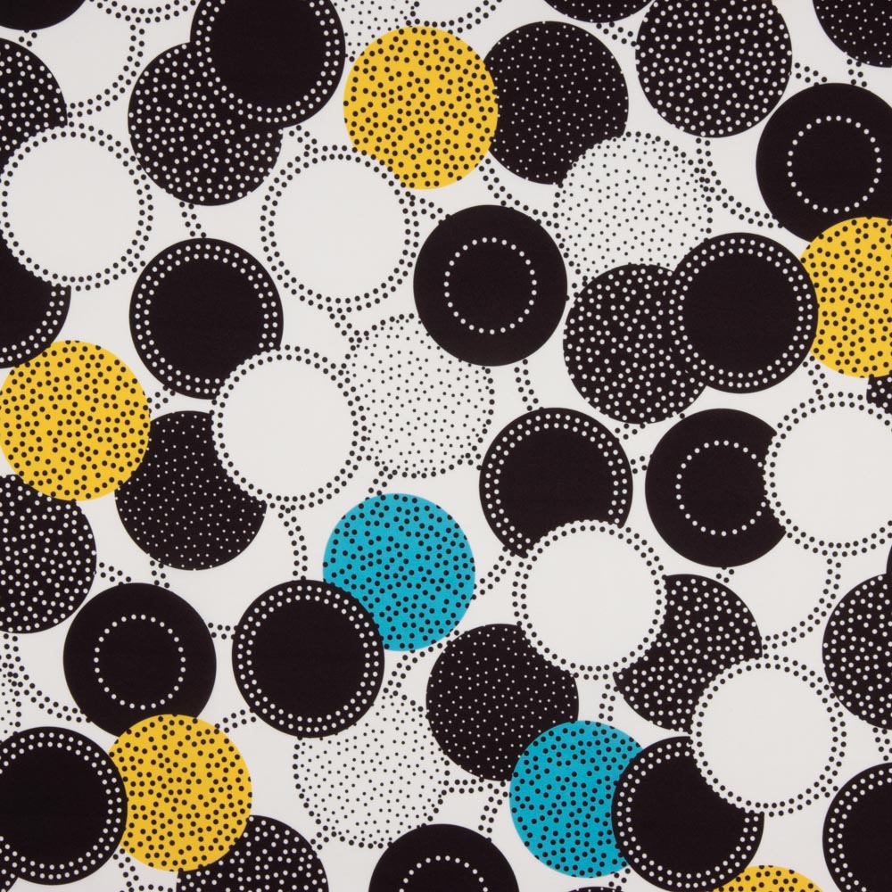 Trench stretch jaune à pois - Ribes y Casals