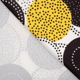 Trench stretch jaune à pois - Ribes y Casals