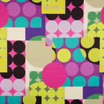 Fama Stretch Polka Dot Géométrique Orchidée - Ribes y Casals