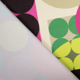 Fama Stretch Polka Dot Géométrique Orchidée - Ribes y Casals