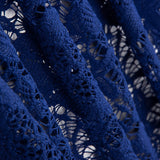 Tissu Flamenco Dentelle Vintage Bleu Pervenche - Ribes y Casals
