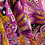 Crêpe Polyester Papillon Vert Jade - Ribes y Casals