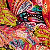 Crêpe Polyester Papillon Magenta - Ribes y Casals