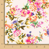 Crêpe Fleur Écru - Ribes y Casals