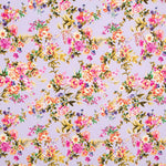 Crêpe Fleurs Mauve - Ribes y Casals