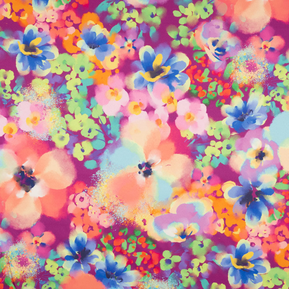 Fama Stretch Floes Aquarelle Orchidée - Ribes y Casals